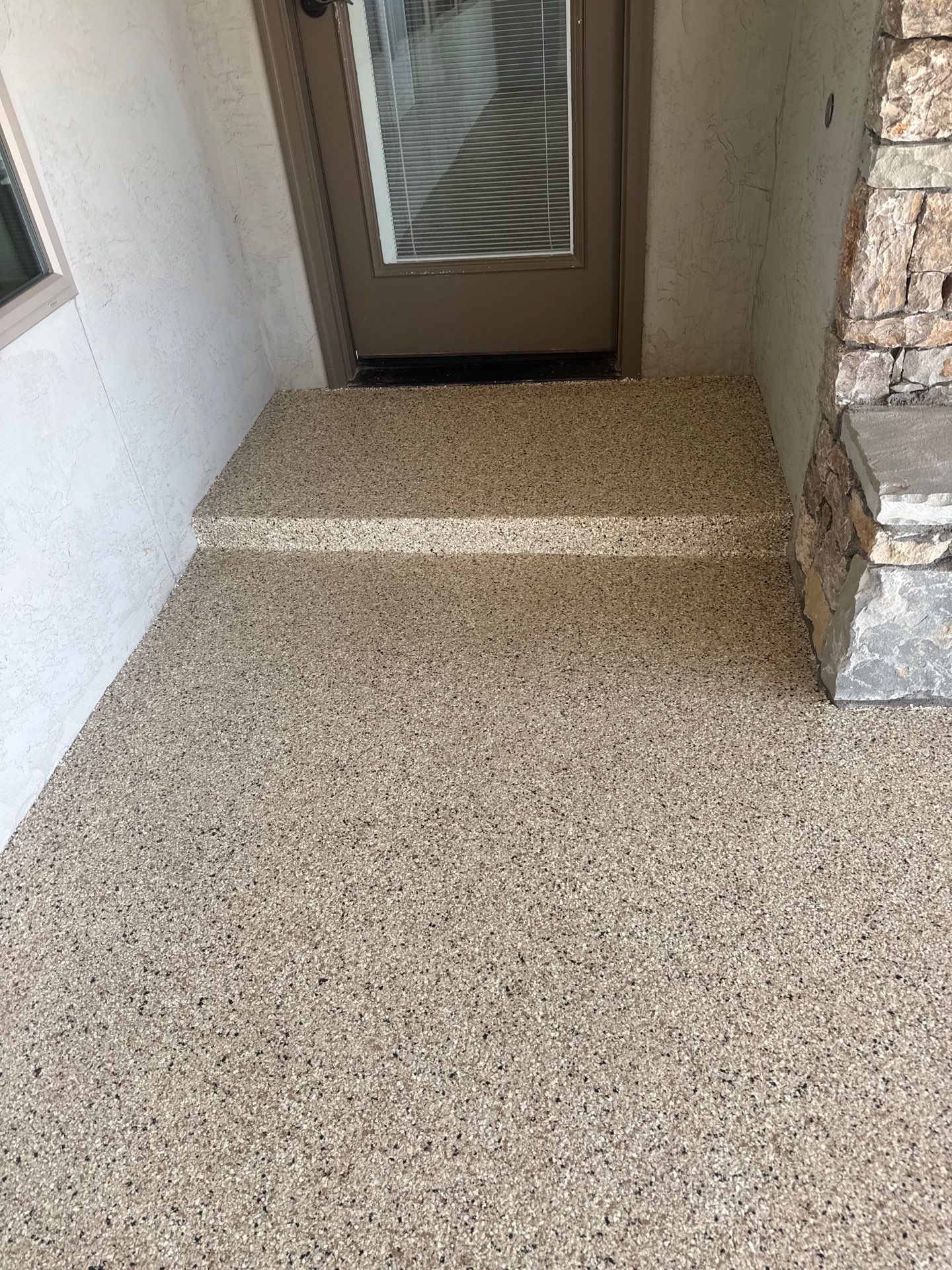 residential concrete floor restoration