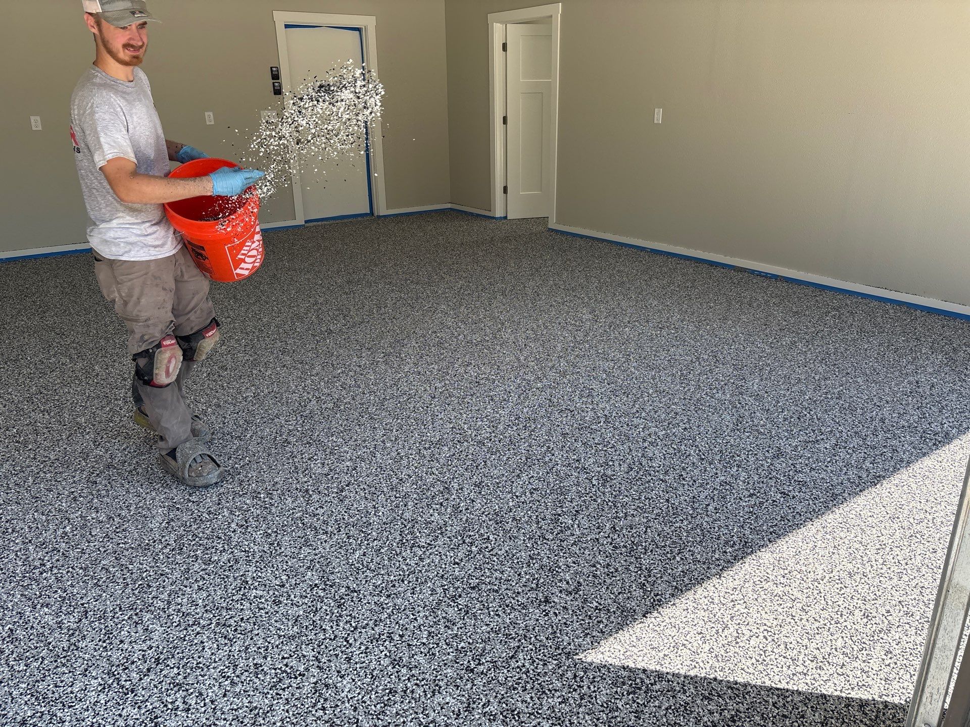 polyaspartic restaurant kitchen floors