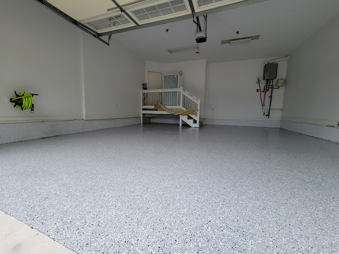 maintain polyaspartic garage floor tulsa