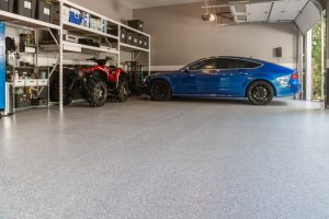 garage with penntek polyurea coatings
